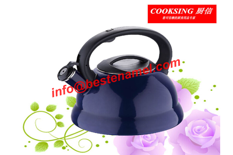 BK-8030D Enamel Whistle Kettle｜Whistle Kettle｜Kettle｜Teapot Kettle Set｜Enamel Kettle Set｜Enamel Teapot Set