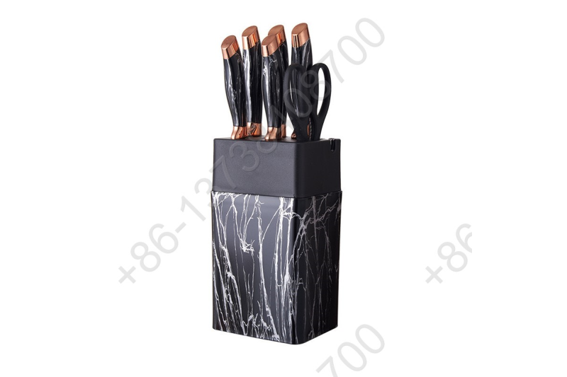 7 Pcs Kitchen Chef Knives And Cleavers Set