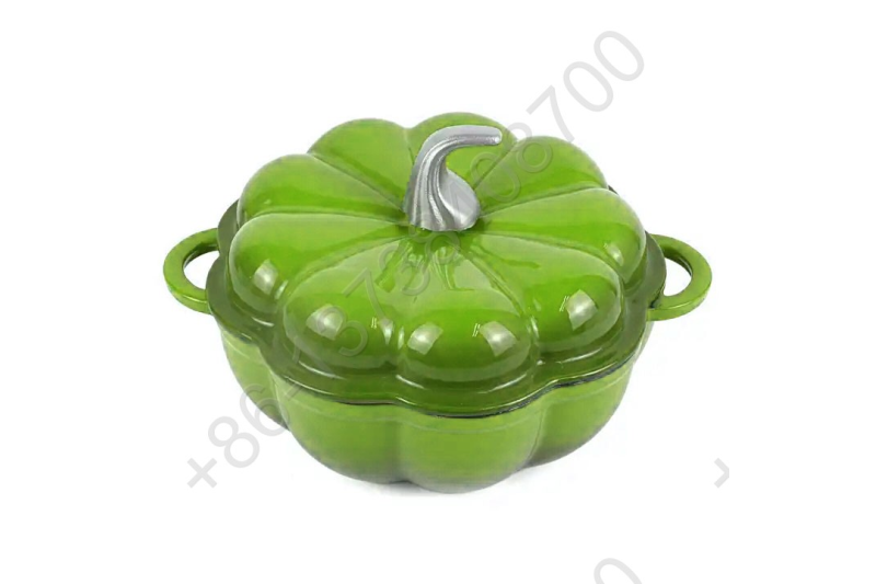 Colorful Enameled Cast Iron Pumpkin Cookware Pot Stock Pot Stew Pot