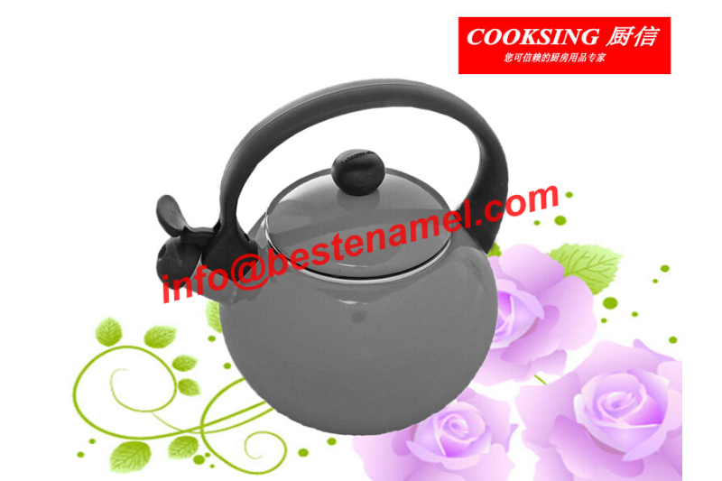 BK-8023DE Enamel Whistle Kettle｜Whistle Kettle｜Kettle｜Teapot Kettle Set｜Enamel Kettle Set｜Enamel Teapot Set