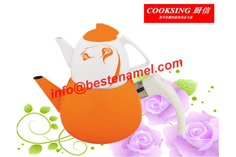 BK-706BD Super New Turkish Colorfull Enamel Kettle Set