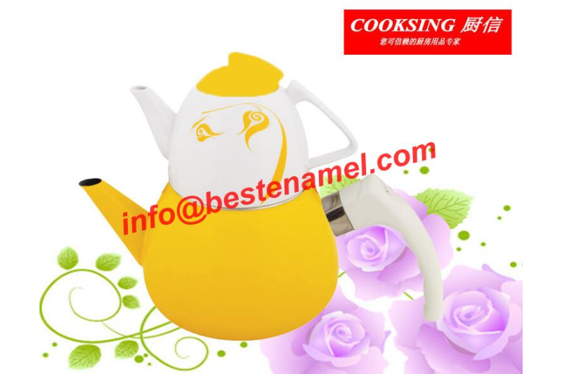 BK-706BD Super New Turkish Colorfull Enamel Kettle Set