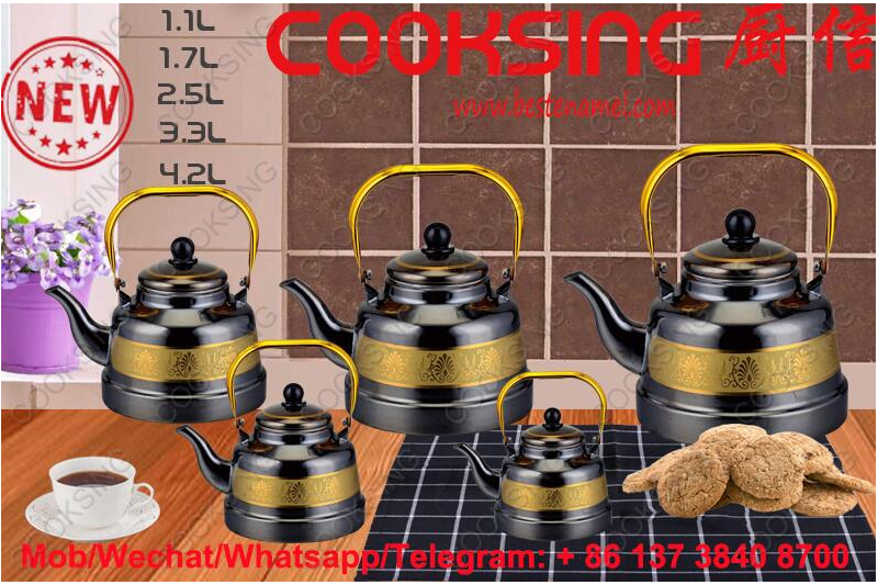 1.1L/1.7L/2.5L/3.3L/4.2L Enamel Kettle