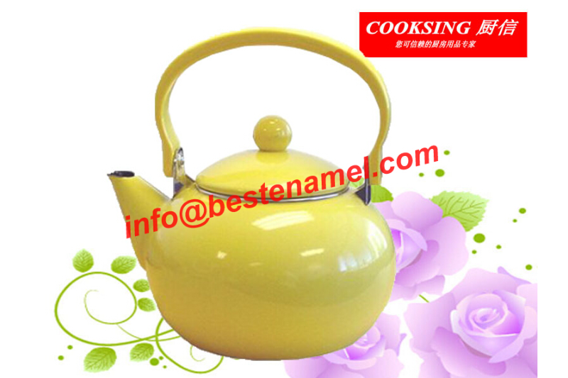 BK-205PD Enamel Teapot｜Teapot Kettle｜Enamel Kettle｜Teapot Kettle Set｜Enamel Kettle Set｜Enamel Teapot Set