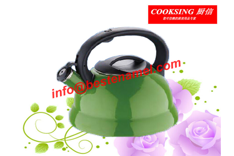 BK-8030D Enamel Whistle Kettle｜Whistle Kettle｜Kettle｜Teapot Kettle Set｜Enamel Kettle Set｜Enamel Teapot Set